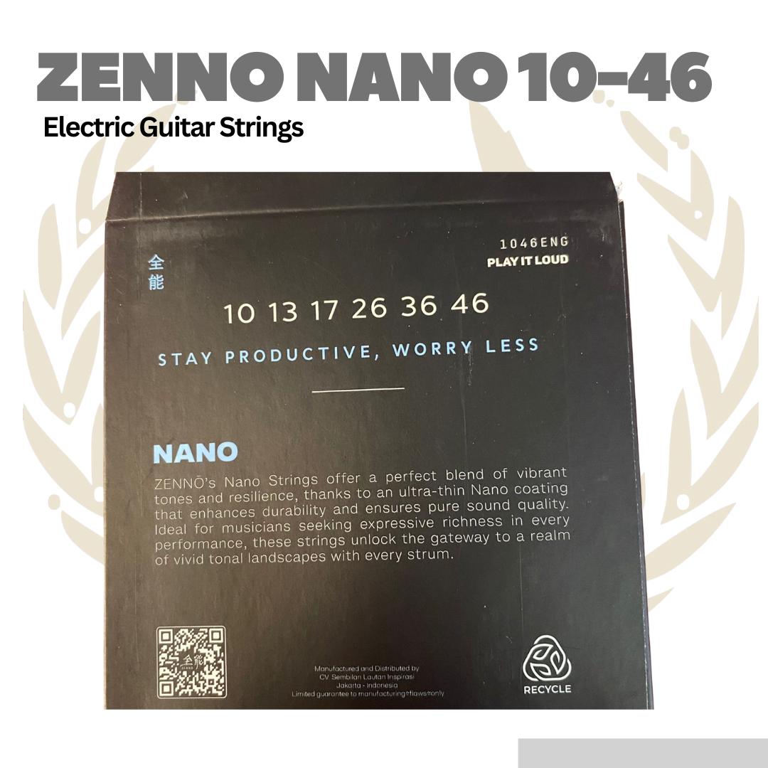 Zenno NANO 1046 Guitar Strings 10-46 - Senar Gitar Elektrik