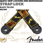 FENDER QUICKGRIP Locking End Guitar Strap | Gitar Strap Lock