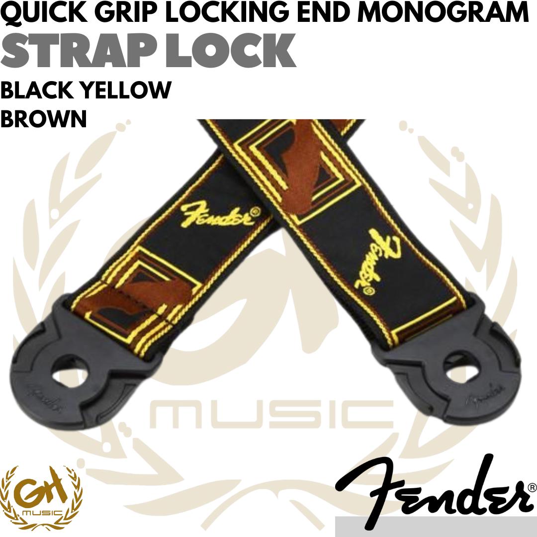 FENDER QUICKGRIP Locking End Guitar Strap | Gitar Strap Lock