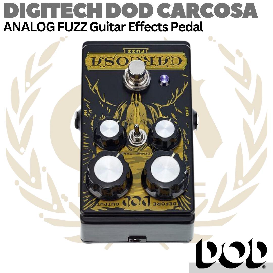 DIGITECH DOD ANALOG FUZZ CARCOSA Guitar Effects Pedal Stompbox | Efek