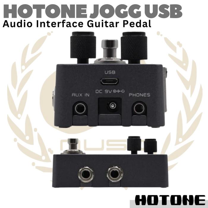 HOTONE JOGG USB Audio Interface Guitar Pedal | Efek Gitar Soundcard