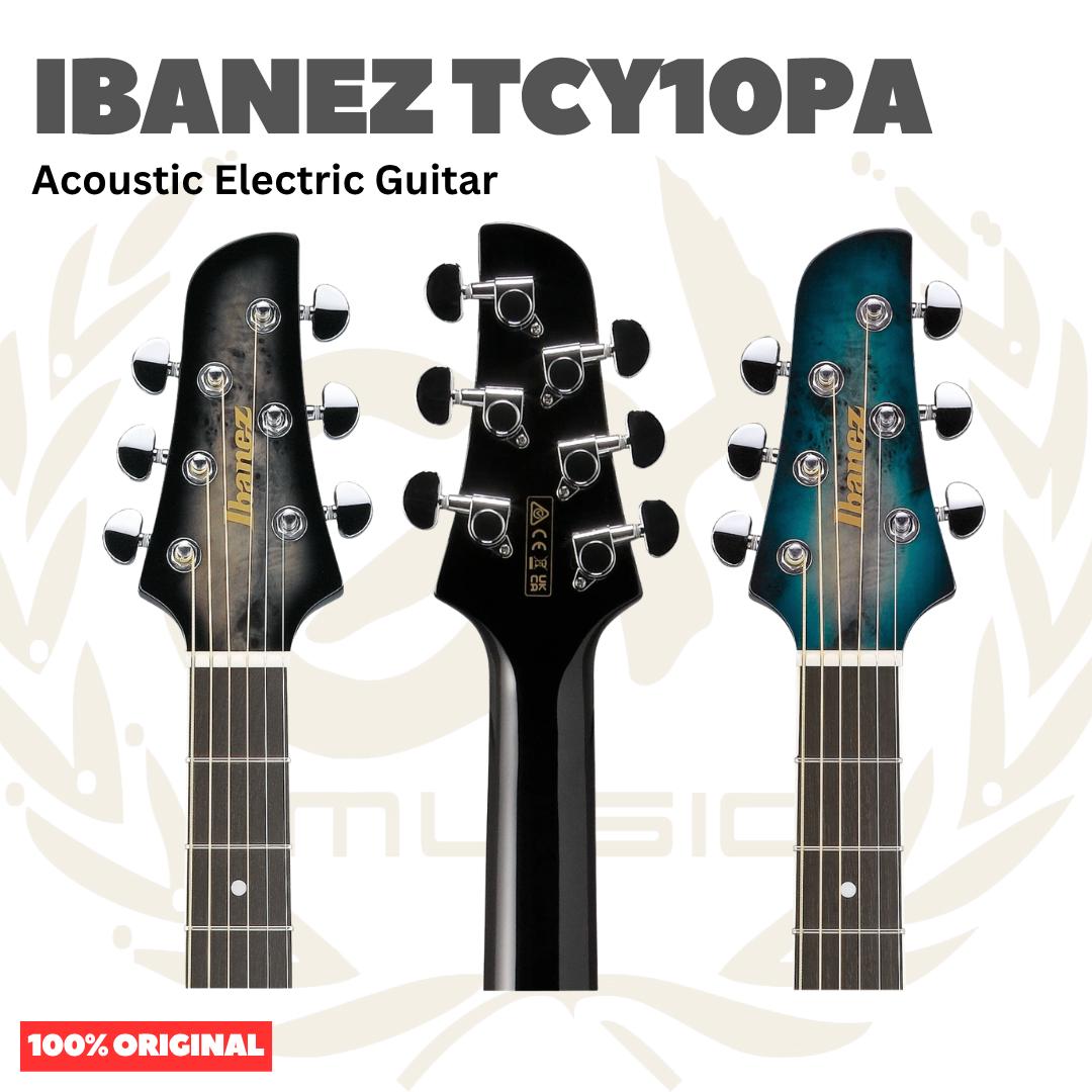 Ibanez TCY10PA Talman with Double Cutaway Body Acoustic-Electric Guitar - Gitar Akustik Elektrik