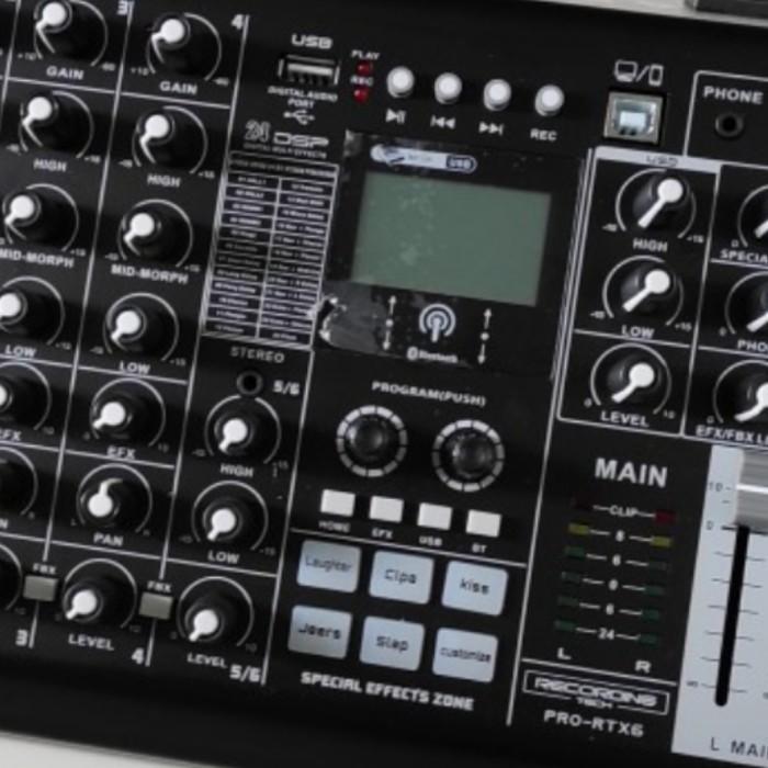 RECORDING TECH PRO RTX6 Analog Mixer 24 DSP