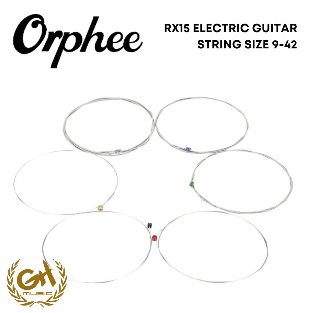 ORPHEE RX15 ELECTRIC GUITAR STRING, SIZE 9-42