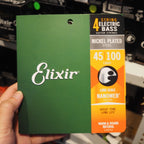Elixir 14052 Nanoweb Light Long Scale Electric Bass Strings 45-100