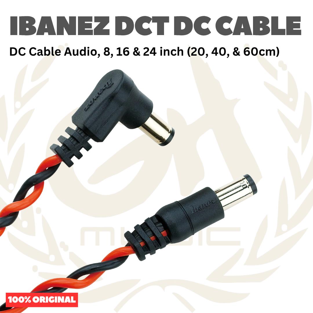 Ibanez DCT DC Cable Audio 8, 16 & 24 inch (20, 40 & 60cm) -  Kabel Adaptor Kabel Power Efek