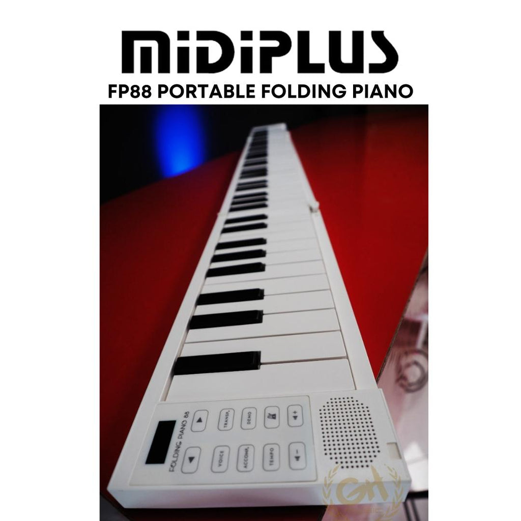 MIDIPLUS FP88 PORTABLE FOLDING PIANO LIPAT BUAT LATIHAN DAN RECORDING