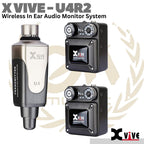 XVIVE U4R2 In Ear Audio Monitor Wireless System with 2 Receiver