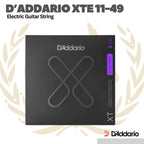 D'addario XTE1149 Electric Guitar String - Senar Gitar Elektrik 11-49