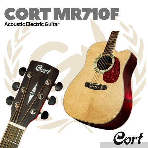 Cort MR710F Acoustic Electric Guitar - Gitar Akustik Elektrik MR-710F