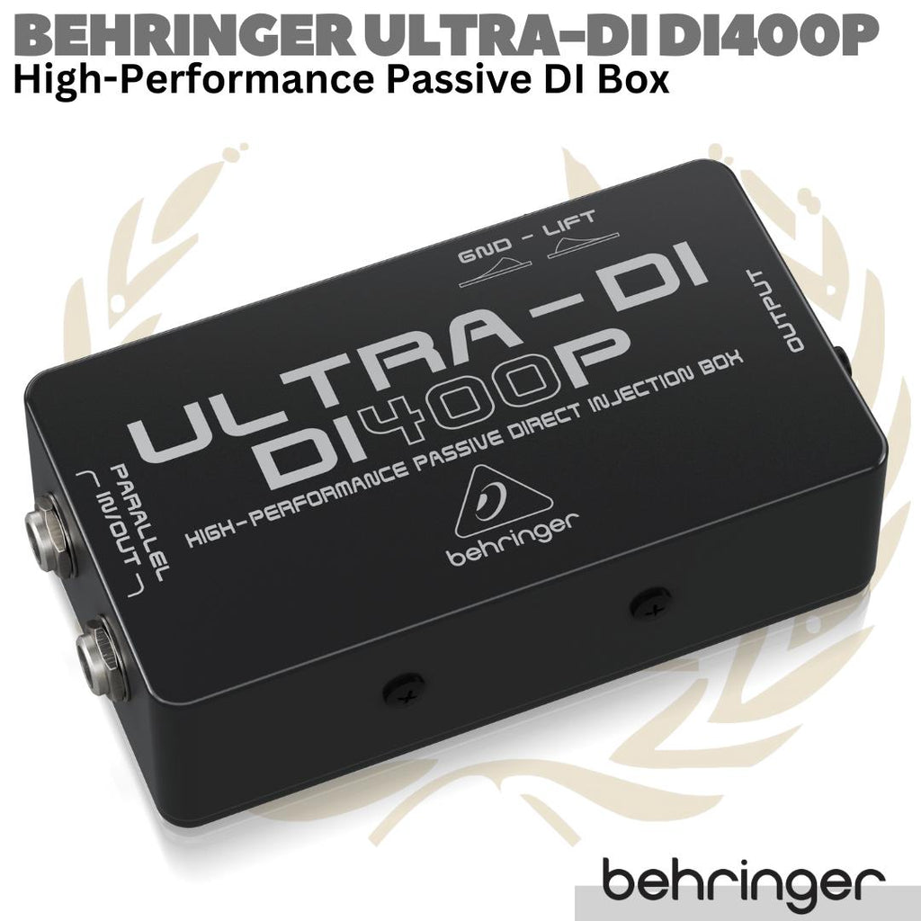 BEHRINGER ULTRA-DI DI400P High Performance Passive DI Box