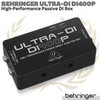 BEHRINGER ULTRA-DI DI400P High Performance Passive DI Box