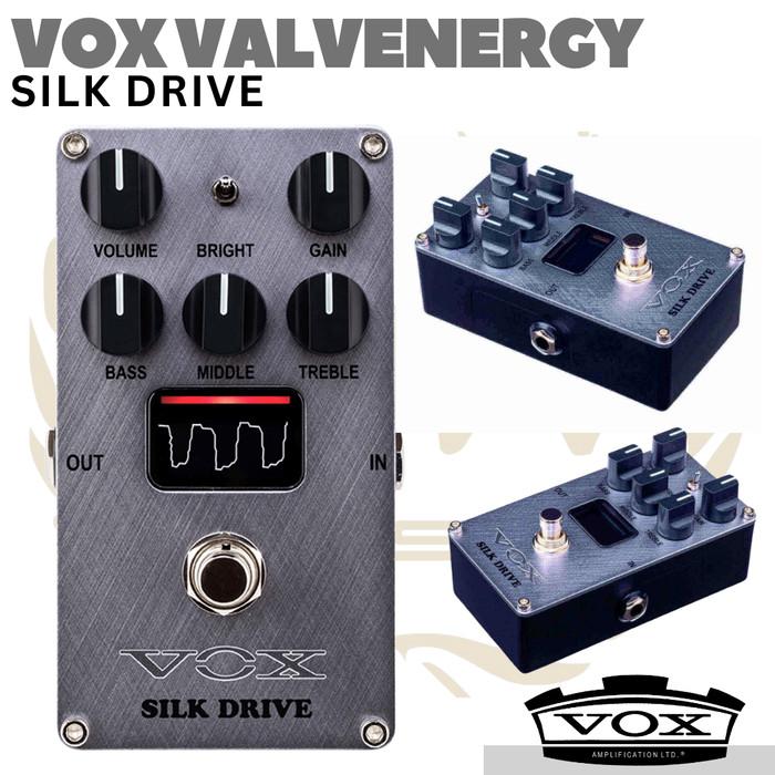 VOX VALVENERGY SILK DRIVE Effect Pedal | Efek Gitar Over Drive VE-SD