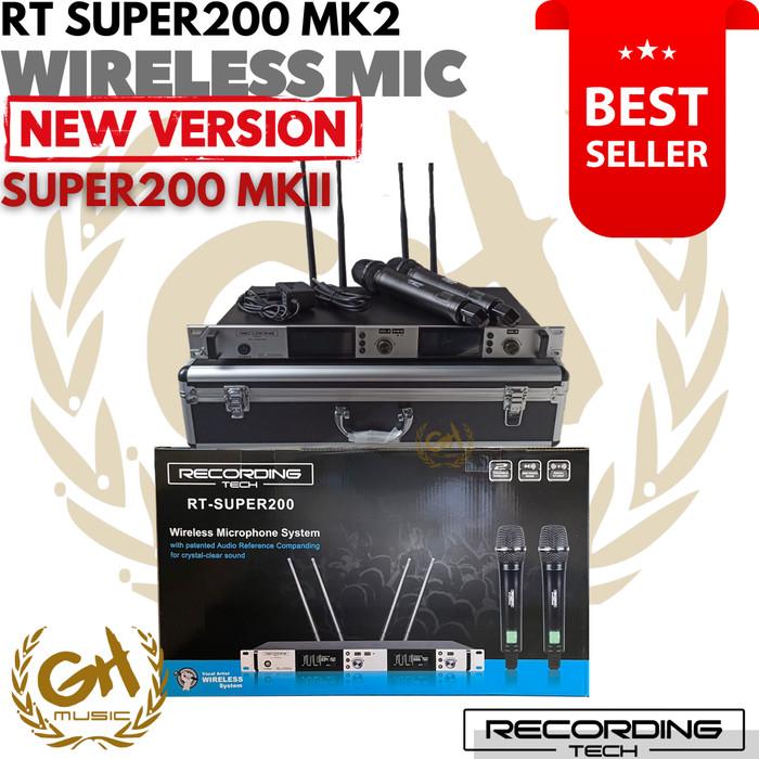 PAKET PODCAST 4 ORANG WIRELESS RT SUPER200 + MAONO AM200