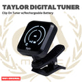 Taylor Digital Tuner w/Rechargeable Battery, K9 - Tuner Gitar Bass
