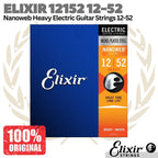 ELIXIR 12152 Nanoweb Heavy Electric Guitar Strings 12-52 | Senar Gitar
