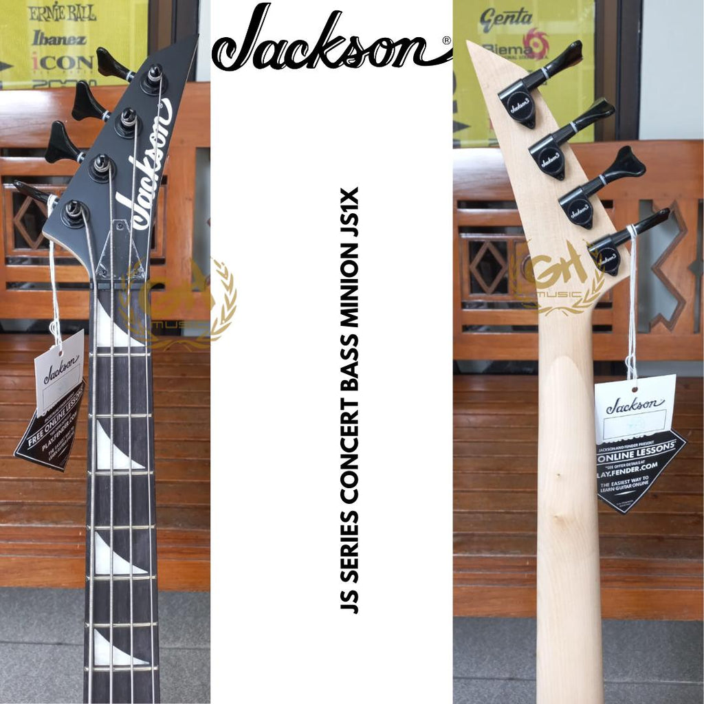 Jackson JS Series Concert Bass Minion JS1X Guitar, Amaranth FB