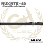 Nux NTK-49 Midi Keyboard Controller 49 Keys - Keyboard