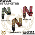 Ernie Ball Jacquard Guitar Strap - Strap Gitar