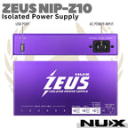 NUX ZEUS NIPZ10 Isolated Power Supply Guitar & Bass Effect | NIP-Z10