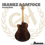 Ibanez AAM70CE Acoustic Guitar w/Gloss Top - Gitar Akustik