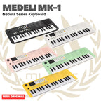 MEDELI MK-1 37-Keys Nebula Series Keyboard Portable - MK1 Keyboard Mini USB-C Original Asli