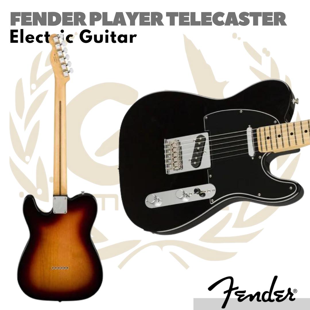 Fender Player Telecaster Electric Guitar, Maple FB | Gitar Listrik