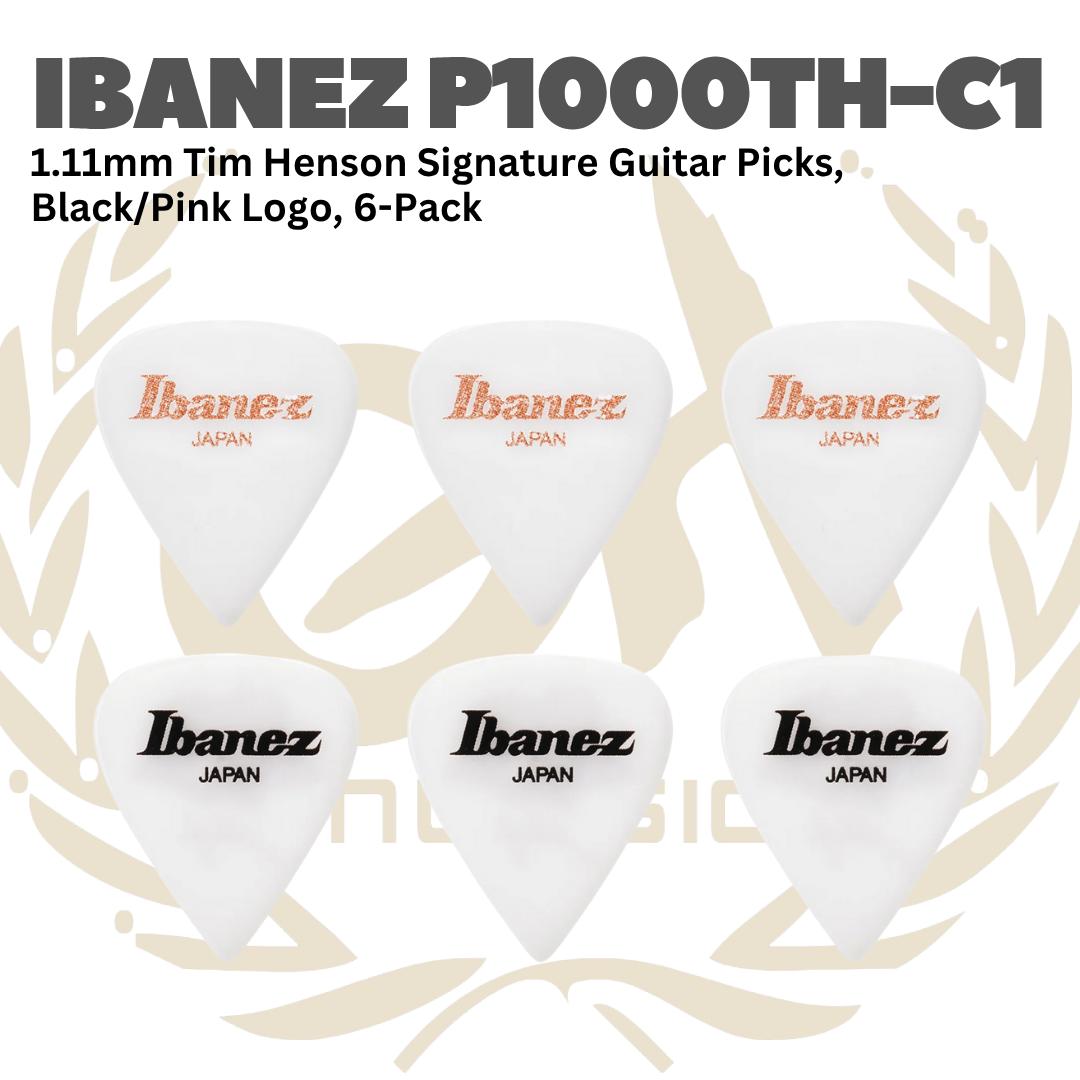 Ibanez P1000TH-C1 Tim Henson Signature Guitar Picks, 6 Pack - Pik Gitar P1000THC1