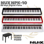 NUX NPK10 88 Keys Digital Piano Hammer Action | Keyboard NPK-10