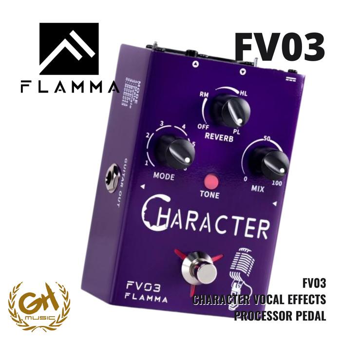 FLAMMA FV03, CHARACTER VOCAL EFFECTS PROCESSOR PEDAL