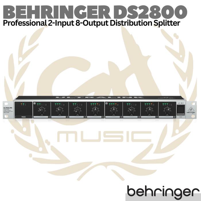 BEHRINGER ULTRALINK DS2800 Audio Distribution Splitter