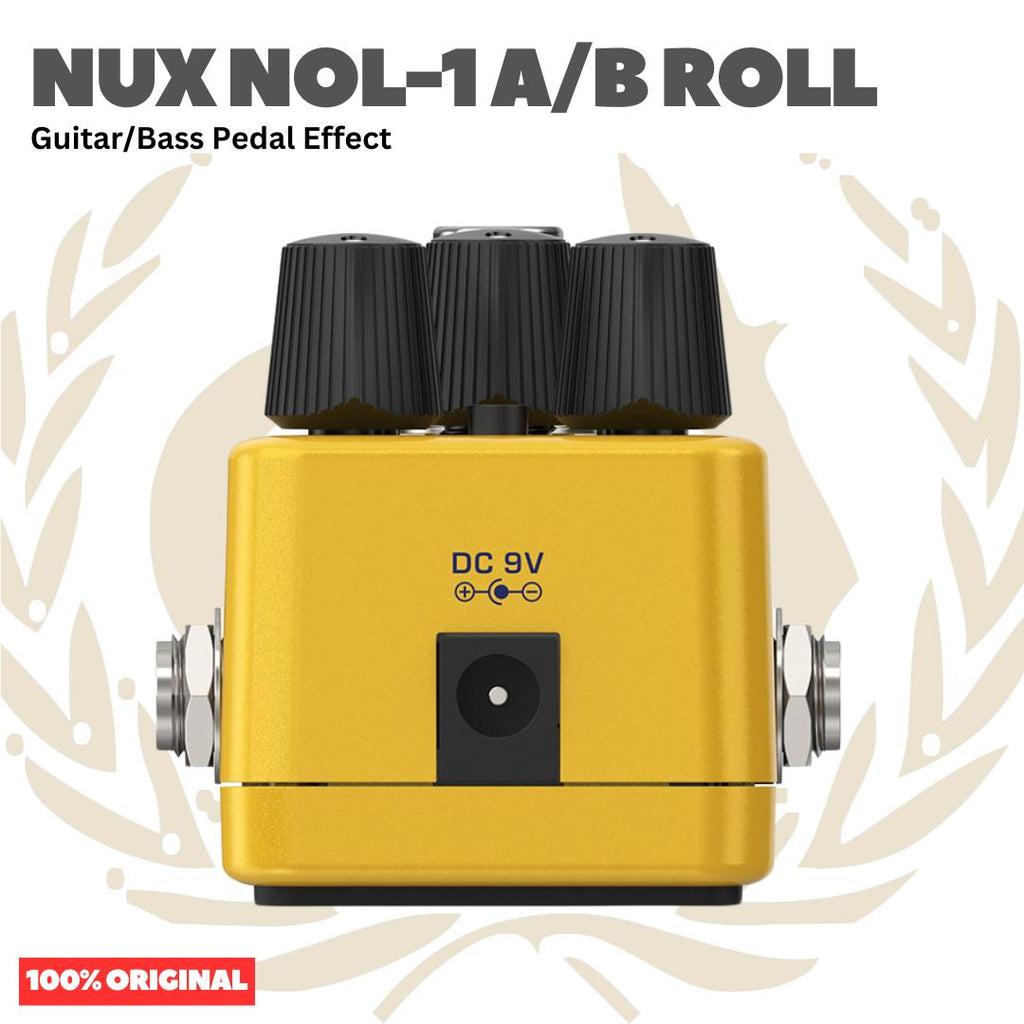 NUX NOL-1 A/B Roll Octave & Loop Guitar Bass Pedal Effect - Efek Pedal Gitar Bass Original Asli