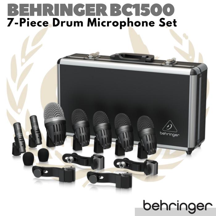 Behringer BC1500 Premium 7 Piece Drum Microphone Set | Mic BC 1500