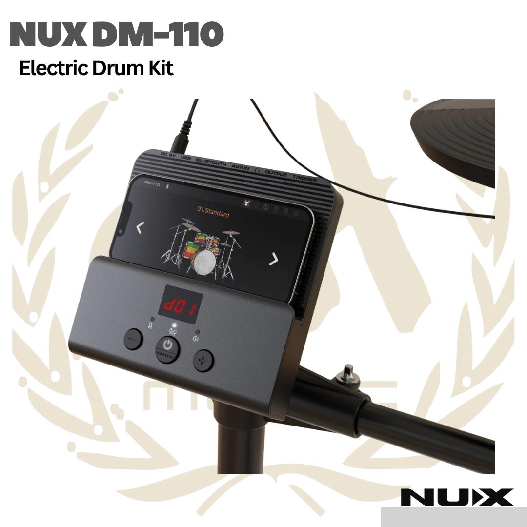 Nux DM110 Electric Drum Kit Digital - Drum Elektrik Set DM-110 Original Asli