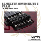 Schecter Omen Elite 6 FR Floyd Rose Left Handed Electric Guitar | Gitar Elektrik Kidal