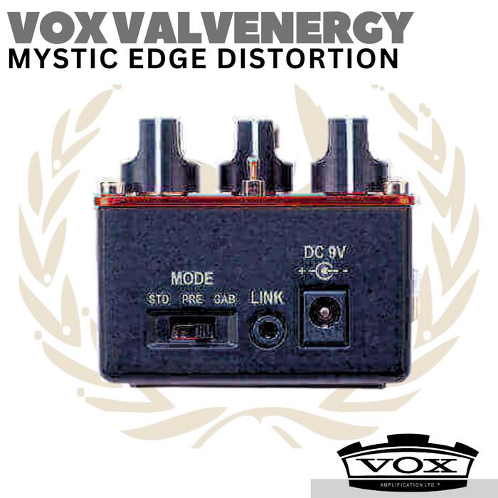 VOX VALVENERGY MYSTIC EDGE Distortion Effect Pedal | Efek Gitar VE-ME