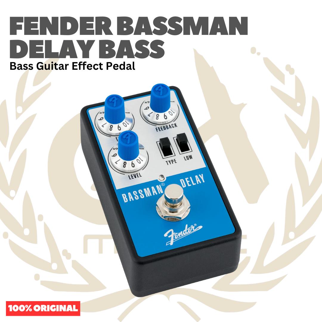 Fender Bassman Delay Bass Guitar Effects Pedal - Efek Pedal Gitar Bass