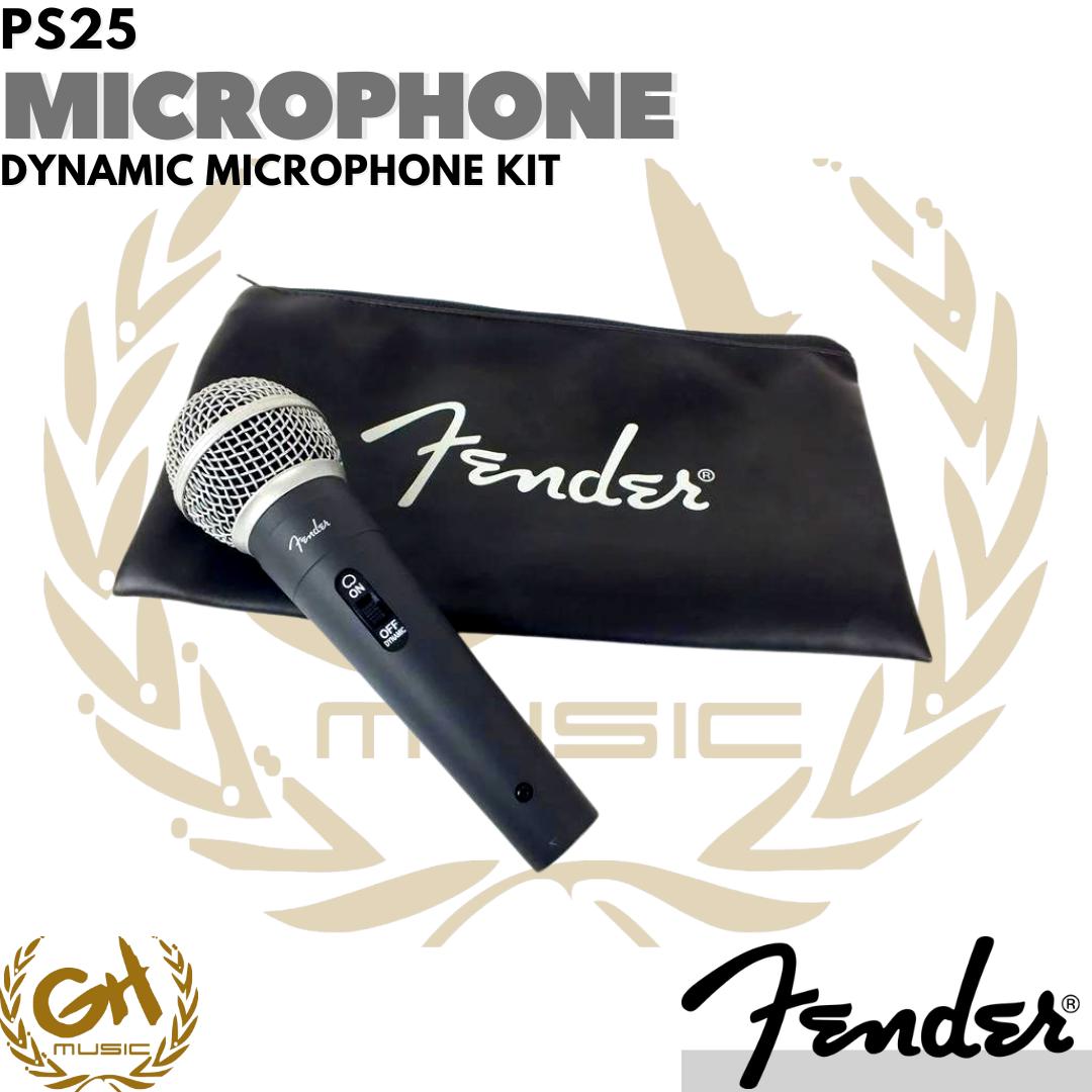 Fender P-52S Dynamic Microphone Kit - MIKROFON P52 s