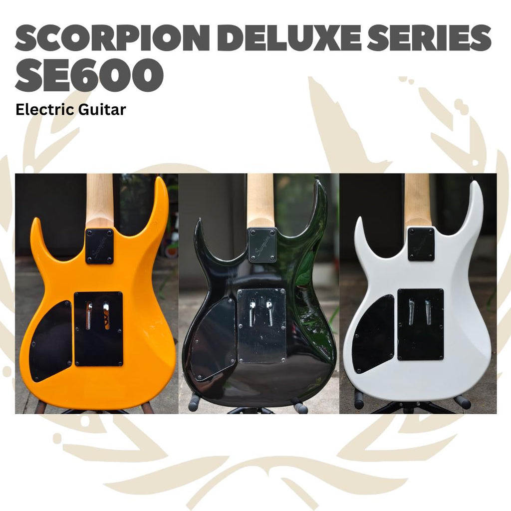 Scorpion SE600 Deluxe Series Updown Model Electric Guitar - Gitar Listrik Elektrik Up Down SE 600 Original Asli