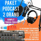 RECORDING TECH MX6DSP PLUS MAONO A03, PODCAST 2 ORANG KOMPLIT