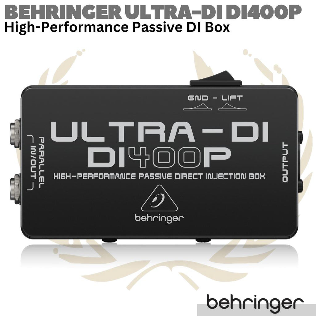 BEHRINGER ULTRA-DI DI400P High Performance Passive DI Box