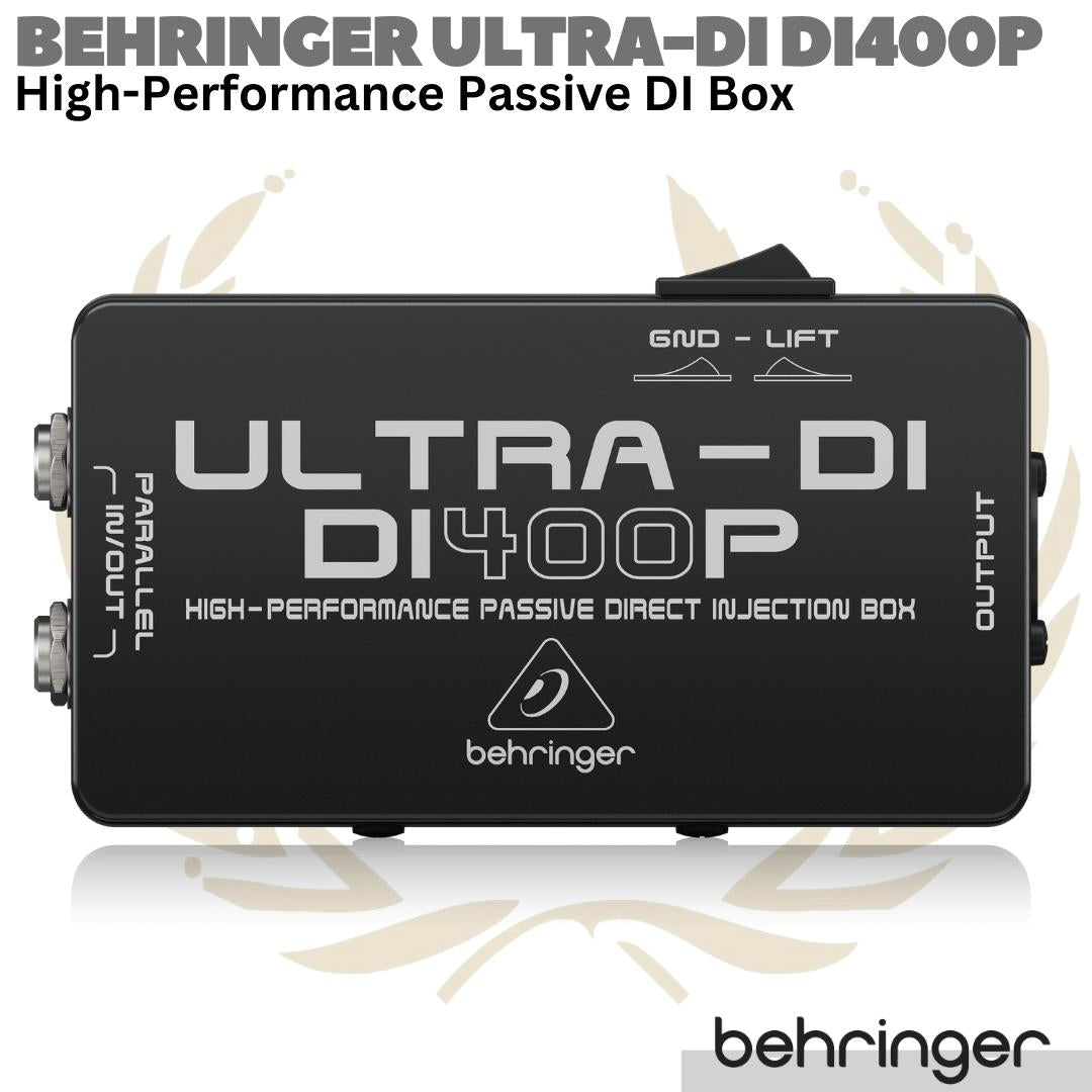BEHRINGER ULTRA-DI DI400P High Performance Passive DI Box