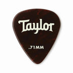 Taylor Celluloid 351 Picks, Tortoise 12-Pack - Pick Gitar Bass