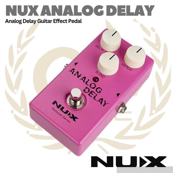NUX Analog Delay Guitar Effect Pedal - Efek Gitar