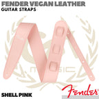 FENDER Vegan Leather Guitar Strap | Tali Gitar