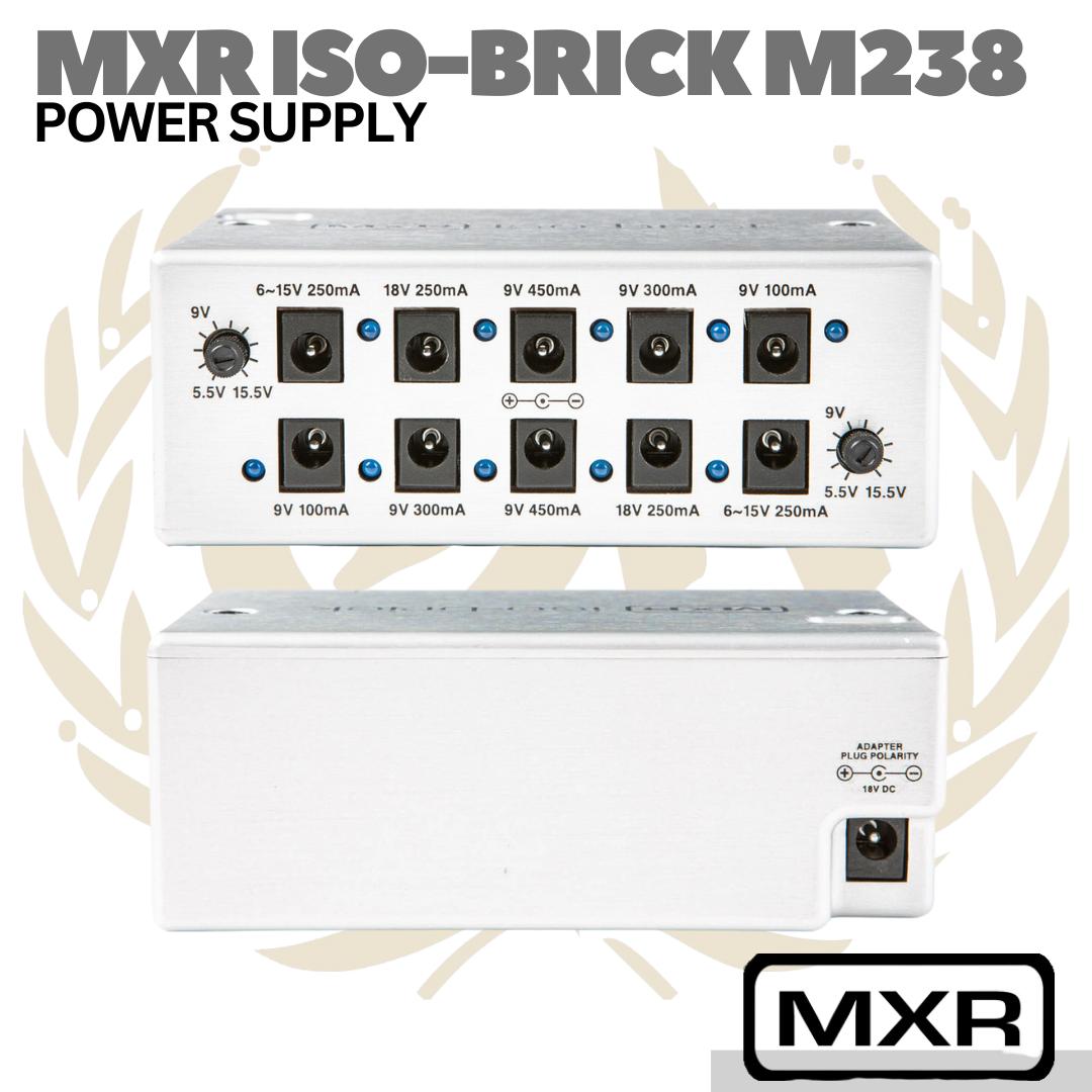 MXR ISO BRICK POWER SUPPLY M238 | Jim Dunlop Pedal Adaptor Efek Gitar