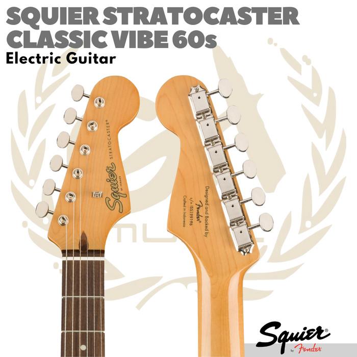 SQUIER STRATOCASTER CLASSIC VIBE 60s Electric Guitar | Gitar Listrik