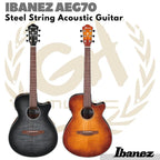 IBANEZ AEG70 Acoustic Electric Guitar | Gitar Akustik Elektrik AEG 70