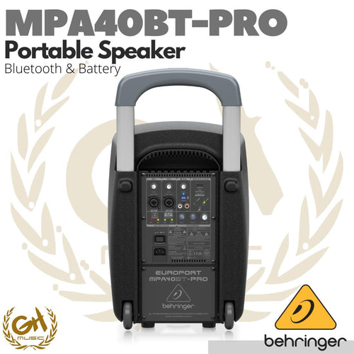 BEHRINGER MPA40BT-PRO Portable Speaker | MPA 40 BT - karaoke meeting