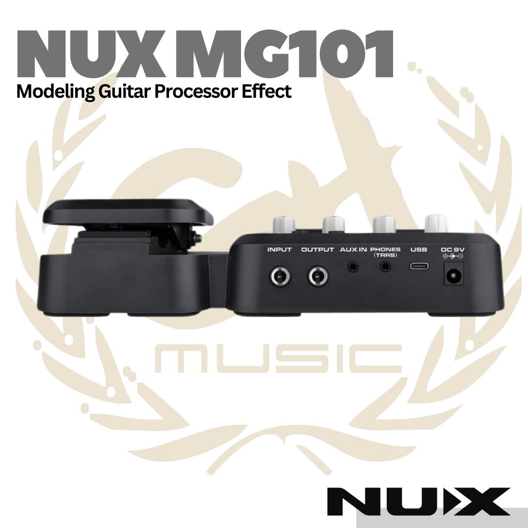 NUX MG101 Guitar Modelling Processor Effect - Efek Gitar Multi MG-101